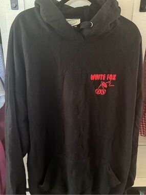 Black Hoodie with Red Cherry Logo